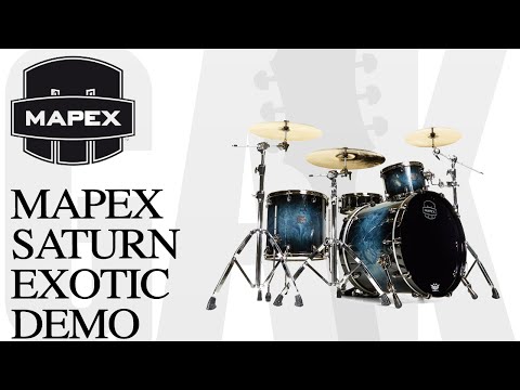 Mapex Saturn Exotic Classic Shell Pack Mapex Exotic Classic Shell Pack Demo Review