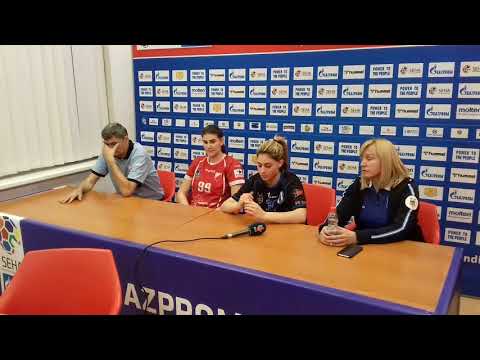 SRLZ 13. kolo / ŽRK Vojvodina - ŽRK Medicinar / Konferencija za medije