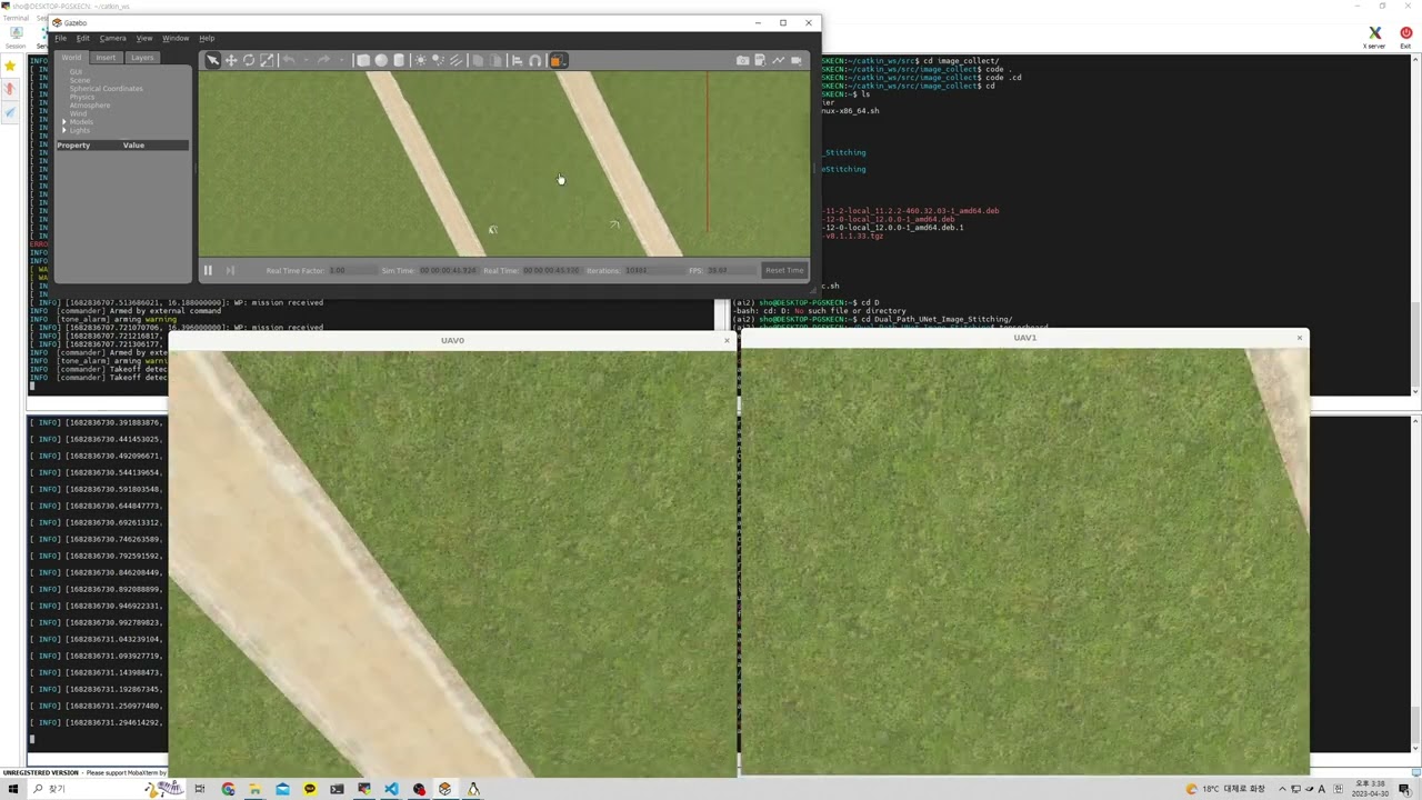 ros gazebo px4 simulation - multi uavs