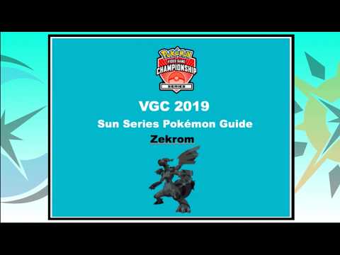VGC 19 Zekrom: Pokémon Ultra Sun and Ultra Moon Sun Series Guide