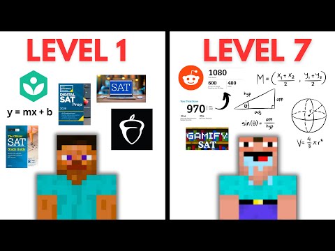 The 7 Levels of Taking the SAT