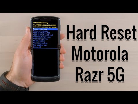 Hard Reset Motorola Razr 5G | Factory Reset Remove Pattern/Lock/Password (How to Guide)
