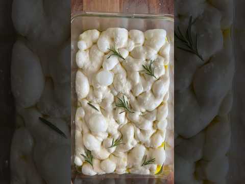 Rosemary Sourdough Focaccia
