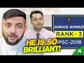 Pakistani Reacts to UPSC TOPPER MOCK INTERVIEW - JUNAID AHMED