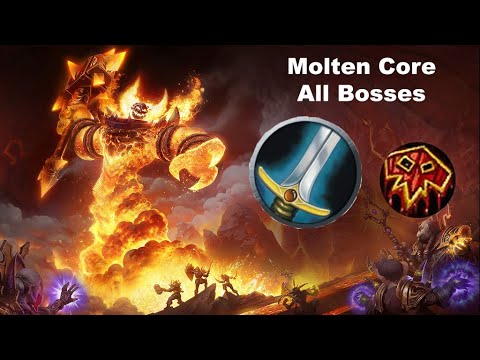 Molten Core All Bosses Fury Warrior PoV