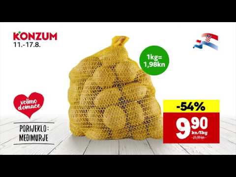 Konzum Akcija katalog 11.8. - 17.8.