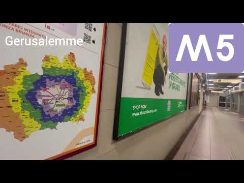 Metro 5 tour Domodossola fn e Gerusalemme