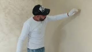 come applicare pittura effetto sabbiato