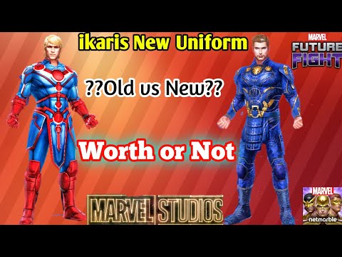 ikaris New Uniform 🔥l Worth or Not l old vs new // in [MFF] #mff 🤔#eternals #rkmff