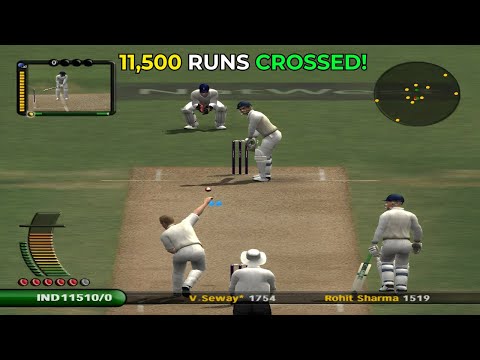 Making World Record Of Most Runs In Cricket 07 - Part 37 | 11,500 Runs Crossed - The Final Day Rush🏏