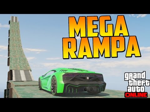 LA MEGA RAMPA MAS DIFICIL!! - Gameplay GTA 5 Online Funny Moments