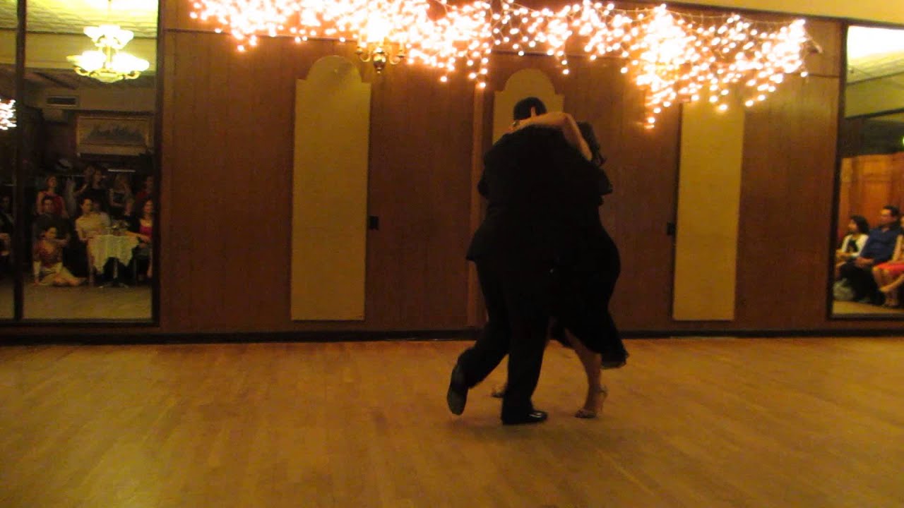 Virginia Pandolfi & Ney Melo at La Milonga Rosa