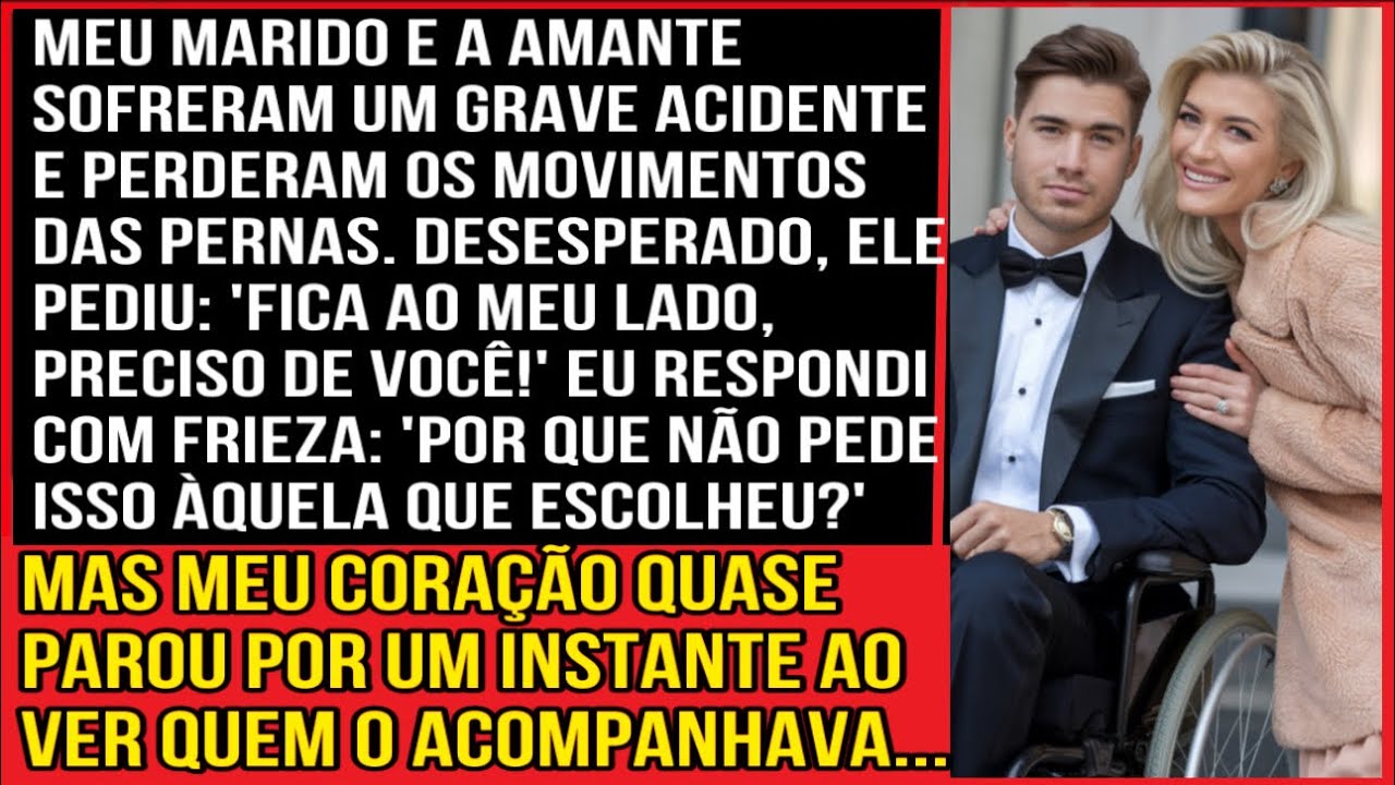 MEU MARIDO E A AMANTE SOFRERAM UM GRAVE ACIDENTE E PERDERAM OS MOVIMENTOS DAS PERNAS...