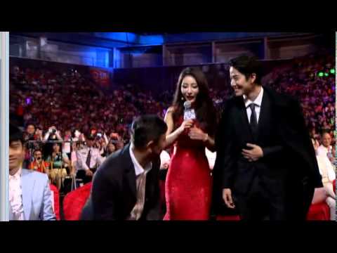 Mike @Top Chinese Music awards before on stage