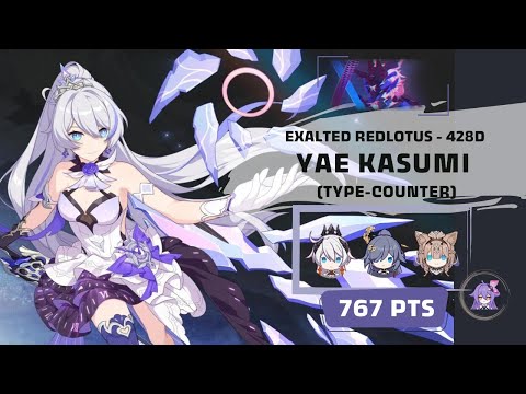 Honkai Impact 3: Exalted RL Yae Kasumi - Type Counter (428D) 767 pts - HoF AE RC Sirin 3*