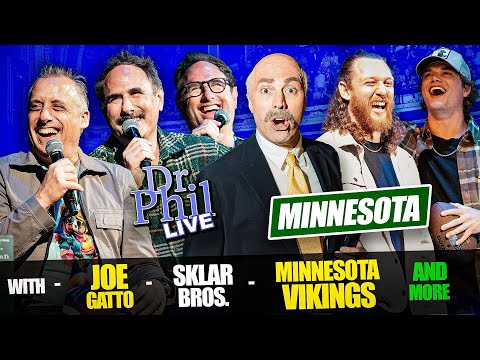 Dr Phil LIVE! With Joe Gato, Sklar Bros, Minnesota Vikings and more!