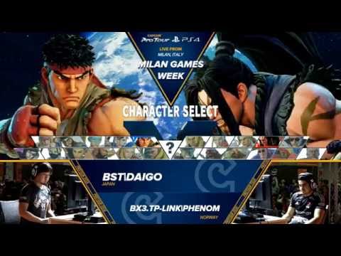 SFV: BST | Daigo Umehara vs BX3.TP-Link | Phenom - EU Regional Finals Winner Finals - CPT 2016