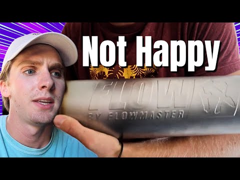 Jeep Wrangler TJ Flowmaster Exhaust Install and Sound