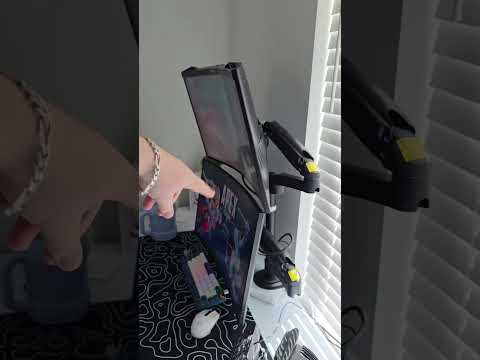 Meet HUANUO Monitor Mount: The Stand That Elevates Your Work—Literally! #WorkLife #TechEssentials