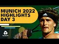 Zverev Takes on Rune; Kecmanovic, Ruusuvuori & Basilashvili in Action | Munich 2022 Highlights Day 3