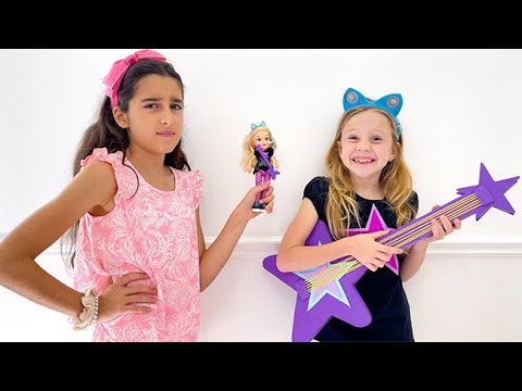 Nastya and Evelyn - a story about BFF