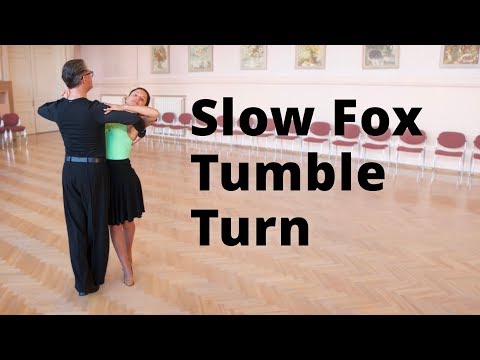 Slow Foxtrot Tumble Turn - Intermediate Dance Routine