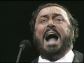 Luciano Pavarotti. 1987. La donna è mobile. Madison Square Garden. New York