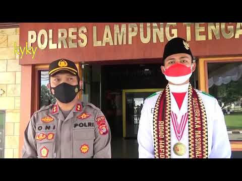 #kyky tv #Ridho Paskibraka Nasional Asal Lampung Tiba Dilampung Tengah