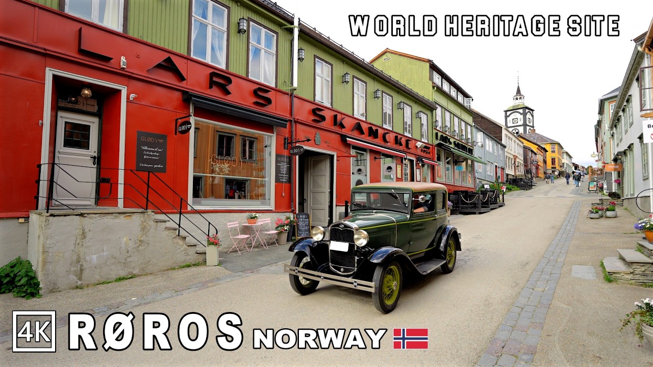 Røros Norway’s 🇳🇴 Historic Copper-Mining Town | With UNESCO History and Traditional Houses 4K 60 fps