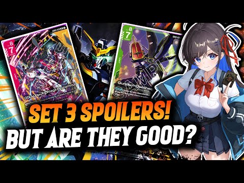 SET 3 SPOILERS! But are they any good? ► Gundam Card Game News