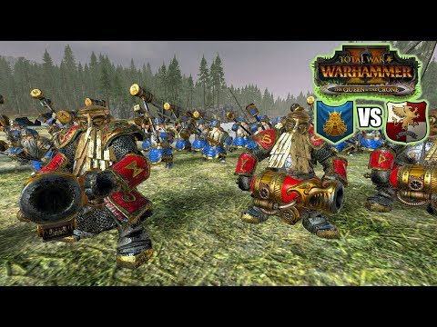 Grombrindal's Guards (1v1) Dawi vs Empire - Total War: Warhammer II Battlecast #106