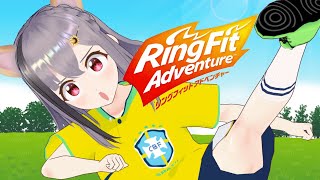 【Podeeeeer!!!】お散歩してから筋トレするあまりにも健康的なVtuber【朝活/VtuberJP 雲母ミミ/EN/PT/ES subtitle/リングフィットアドベンチャー】