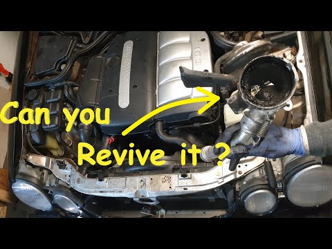 W210 Mercedes - EGR valve Cleaning / Replacement e220