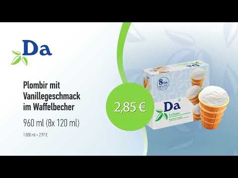 Eis "Plombir" mit Vanillegeschmack  // Top Angebote Mix Markt 09.05.-21.05.2022