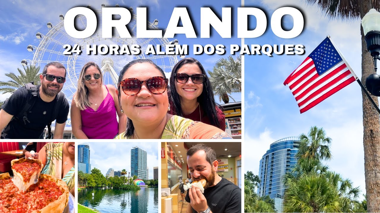 O QUE FAZER EM 24 HORAS EM ORLANDO FORA DOS PARQUES? ROTEIRO COMPLETO PARA UM DIA DIA EM ORLANDO!