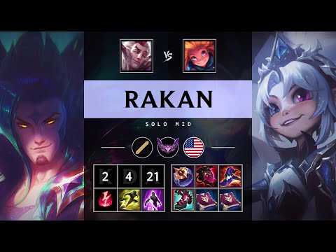 Rakan Mid vs Zoe - NA Master Patch 25.08