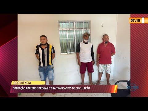 Operacão apreende drogas e tira traficantes de circulacão 06 10 2021