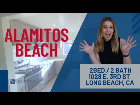 FOR RENT Long Beach Alamitos Beach apartment 2 Bed 2 Bath quick walk  to beach and downtown
