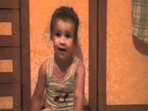 Sara ( 3 anni) fan di Willwoosh, La vita non è un musical!