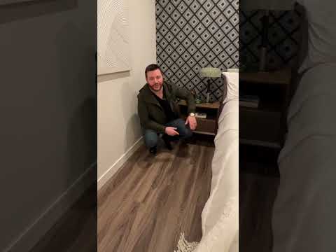 Nightstands like this make your bedroom look spacious. #yxefurniture #nightstand #bedroomdesign