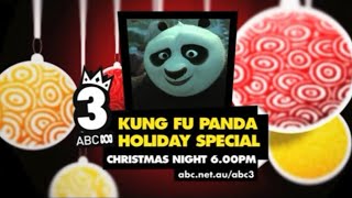 Abc3 kung fu panda holiday special Christmas night 6.00pm abc.net.au/abc3