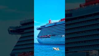 Virgin Voyages Resilient Lady Sets Sail from PortMiami 🛳️ #travel #vacation #dream #cruise
