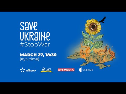 Благодійний телемарафон Save Ukraine — #StopWar