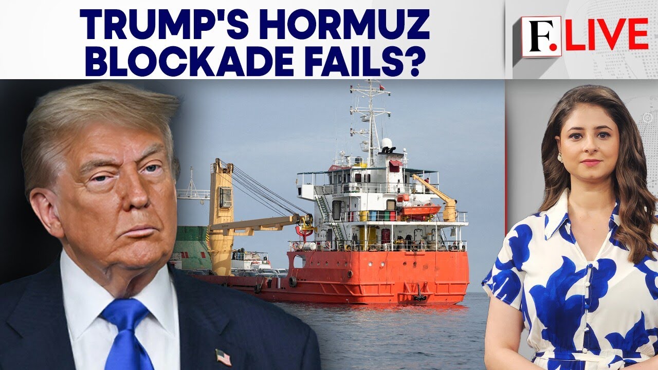 China's US-Sanctioned Vessel Passes Strait of Hormuz Despite Trump's Blockade | Firstpost Live