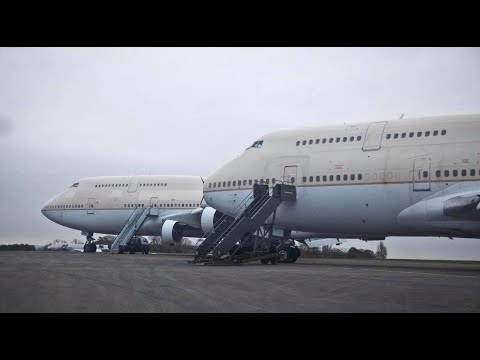 Exploring Abandoned Boeing 747 Airplanes (Like Arizona Plane Graveyard)