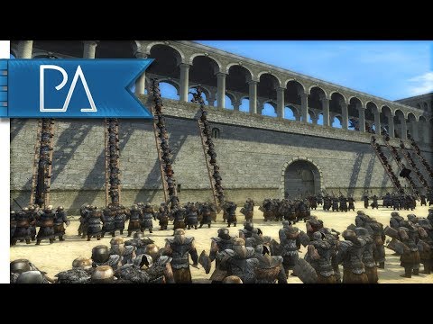 MASSIVE ORC SIEGE BATTLE: GONDOR'S LAST STAND - Third Age Total War Reforged Mod Gameplay