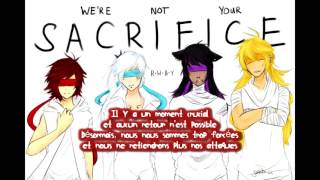 RWBY Op.2 - Jeff Williams ft. Casey Lee Williams - Time To Say Goodbye (VOSTFR)