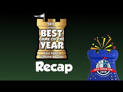 Dice Tower 2017 Awards Recap