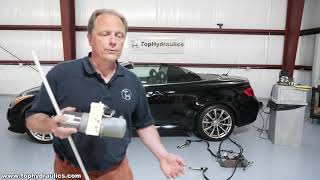 Infiniti G37S - Understanding The Top Closing Sequence