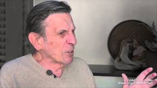 Leonard Nimoy explains Spock's Vulcan hand greeting